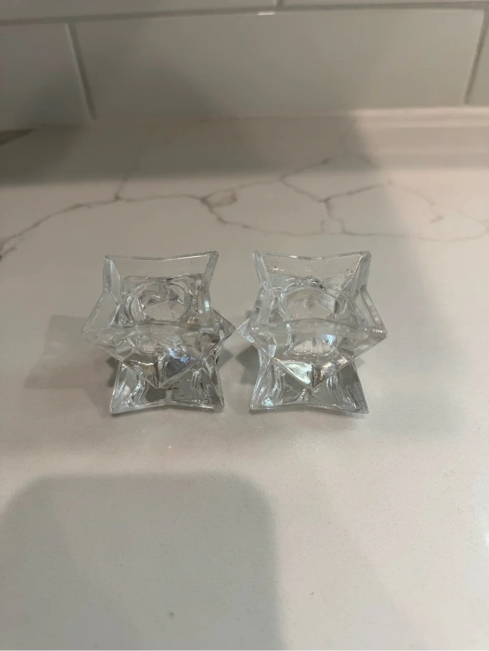 Avon vintage  candle holders